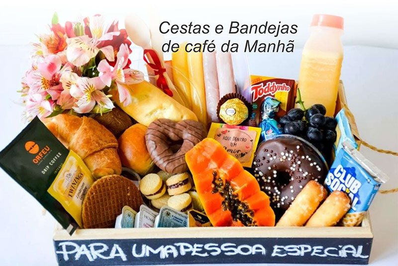 Bandejas de Café da Manhã para surpreender seu amor com carinho e emoção